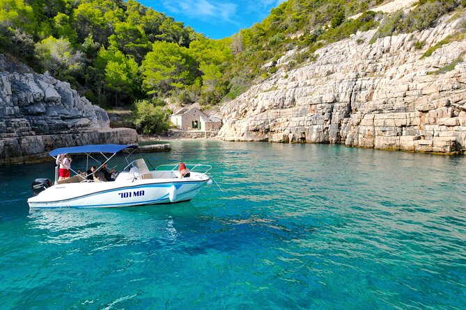 Golden Horn Beach & North Shore of Hvar Island Private Boat Tour - Two hours in Vrboska, Hvar’s narrow harbor village