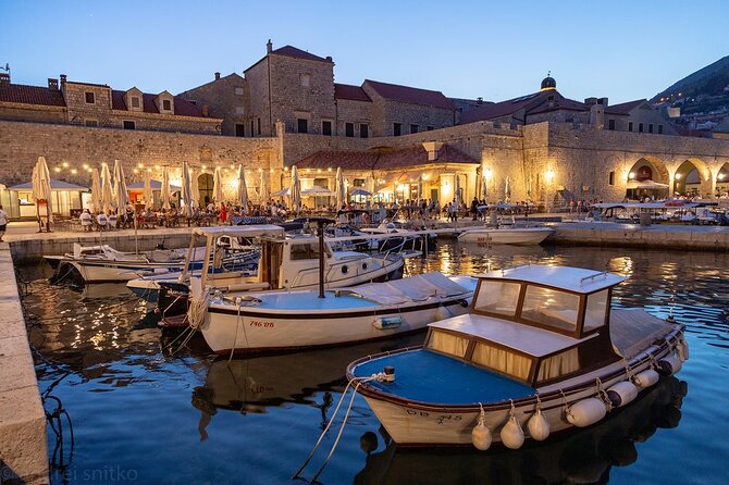 Golden hour SUNSET CRUISE from Dubrovnik Old Town - Champagne, music, and the right mood