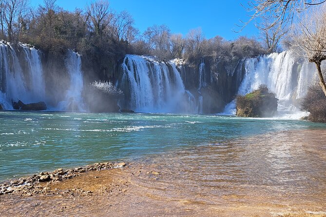Group Full Day Tour Mostar & Kravica waterfalls from Dubrovnik - An hour and a half at Kravica Falls