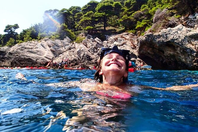 Guided Kayaking and Snorkeling Tour to Green Cave and Sipan Island from Lopud - Swimming near Sipan and the possible Green Cave visit