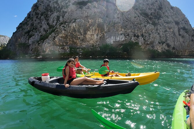 Guided River & Sea Kayaking with Snorkeling in Omiš - What the $55.23 price covers