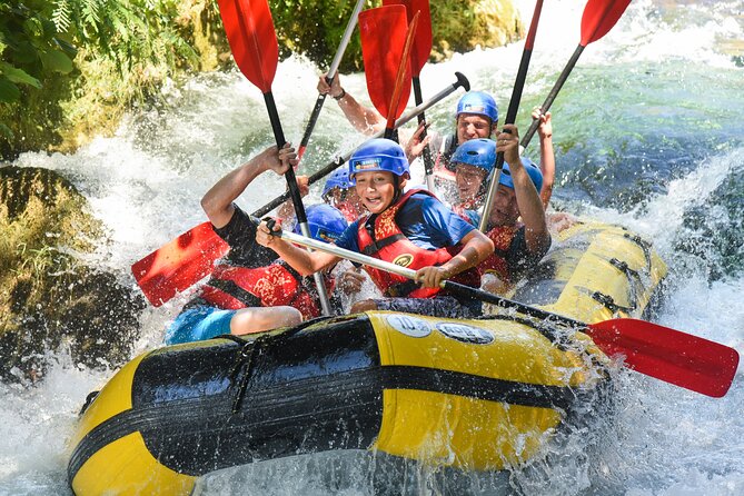 Half-Day Rafting Experience on Cetina River with Cliff Jumping and more - The cave swim and slippery rock climb