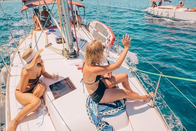 Half Day Sailing on a comfort yacht around Hvar and Pakleni islands- small group - First Pakleni Island bay, your first hour in the water