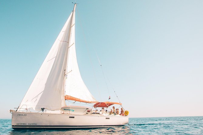 Half Day Sailing on a comfort yacht around Hvar and Pakleni islands- small group - What the $90.74 price gets you