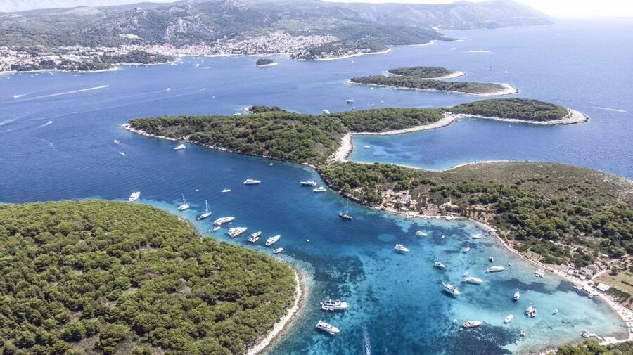 Hvar: Blue Cave, Green Cave & Stiniva Beach Speed Boat Tour - Blue Lagoon means water time and snorkeling
