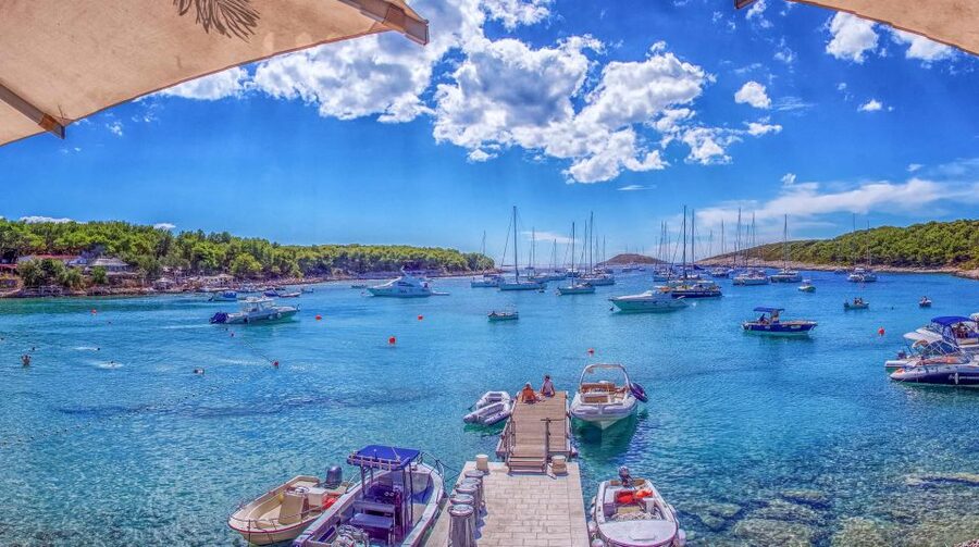 Hvar: Blue Cave, Green Cave & Stiniva Beach Speed Boat Tour - The Green Cave offers a more active stop