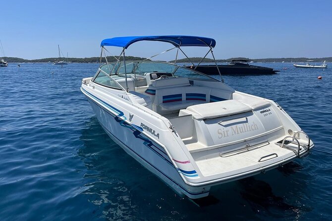 Hvar Delight: Private Speed Boat Tour - The Pakleni Islands by boat