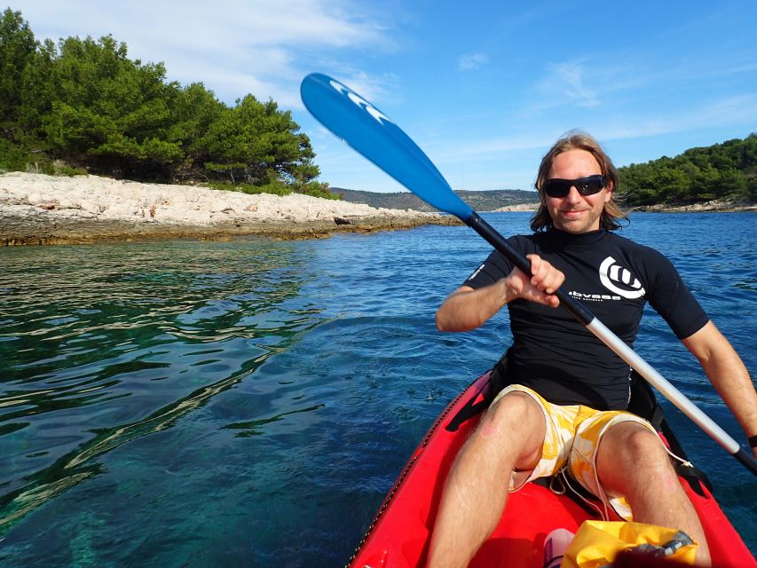 Hvar: Pakleni Islands Self-Guided Kayaking Tour - Starting at Bonj Beach beside Hotel Amfora
