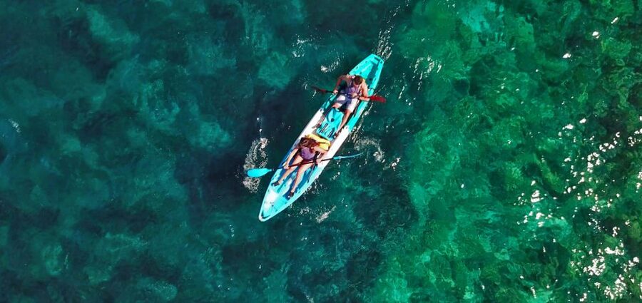 Hvar: Pakleni Islands Self-Guided Kayaking Tour - Following the map without a guide beside you