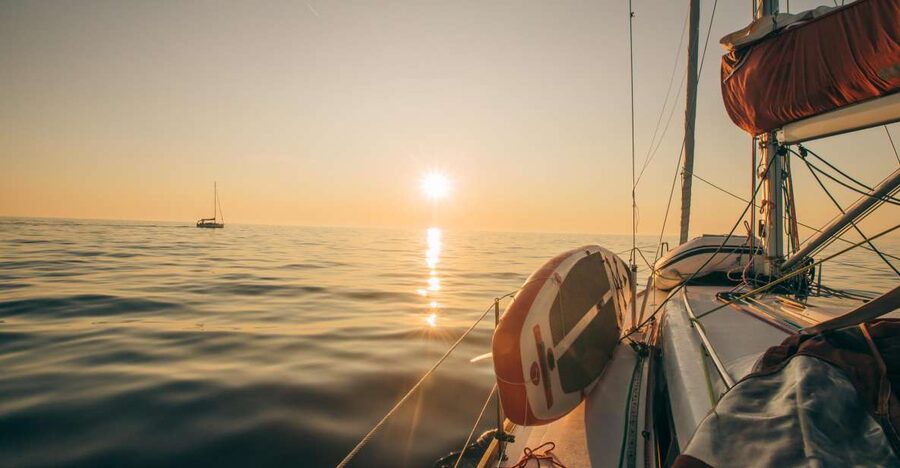 Hvar: Romantic Sunset Sailing Experience On A Comfort Yacht - Sailing beside Hvar as the light changes