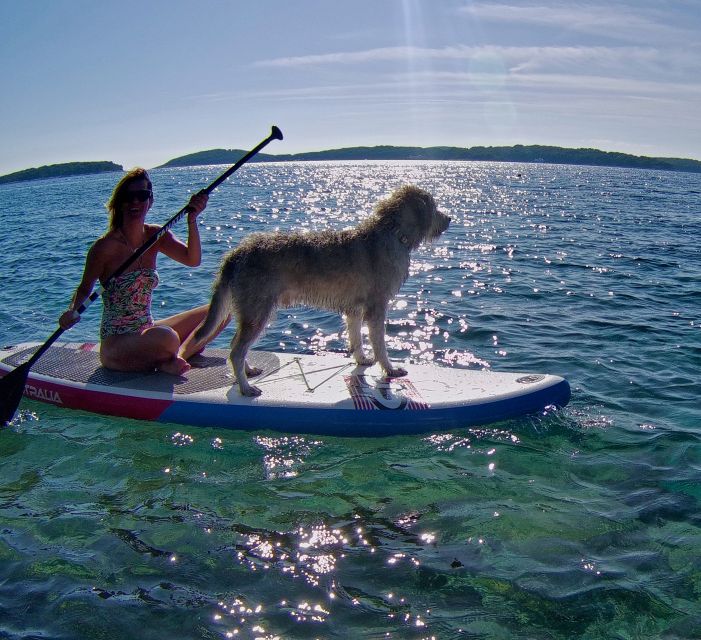 Hvar: Stand Up Paddle Board Rental - Crossing toward Ždrilca and Mlini