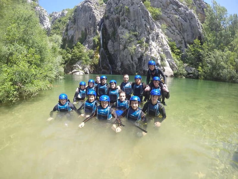 Iz Omisa/Zadvarija: Extremni Canyoning na rijeci Cetini - What the $72 Price Covers