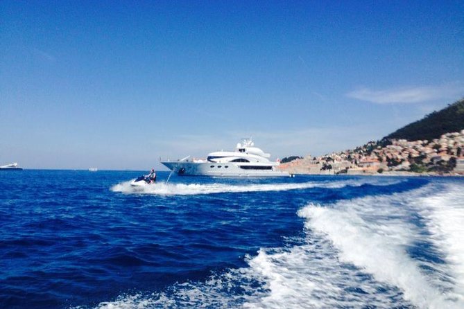 Jet Ski Safari Tour 1h - Passing Banje Beach near the Old Town