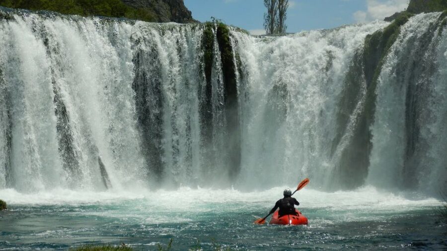 Kaštel Žegarski: Zrmanja River Packrafting - The first 1.5 hours: learning the river by packraft