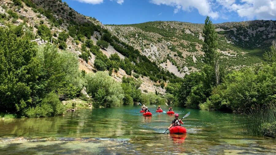 Kaštel Žegarski: Zrmanja River Packrafting - The 45-minute rapid section and Krupa Falls