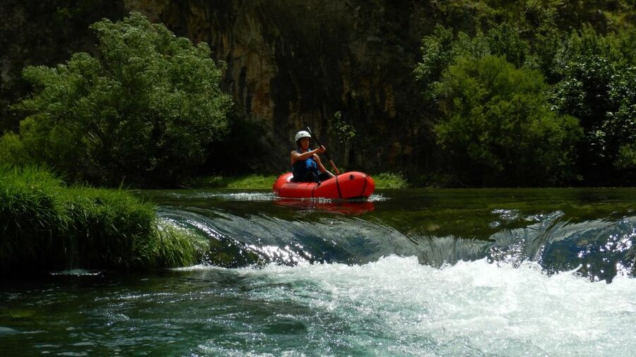 Kaštel Žegarski: Zrmanja River Packrafting - Meeting at Raftrek in Kaštel Žegarski