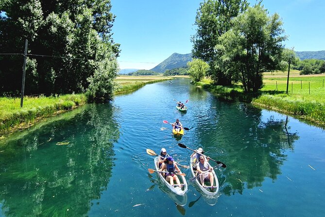 Kayak on the Gacka River - Who will enjoy this most