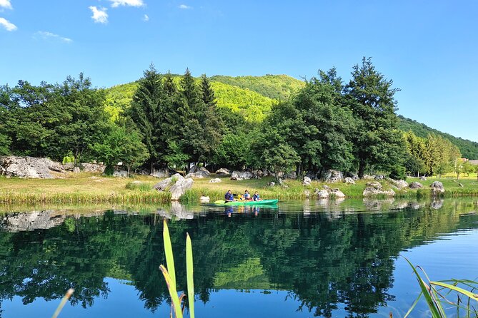 Kayak on the Gacka River - What the 8-kilometer route feels like
