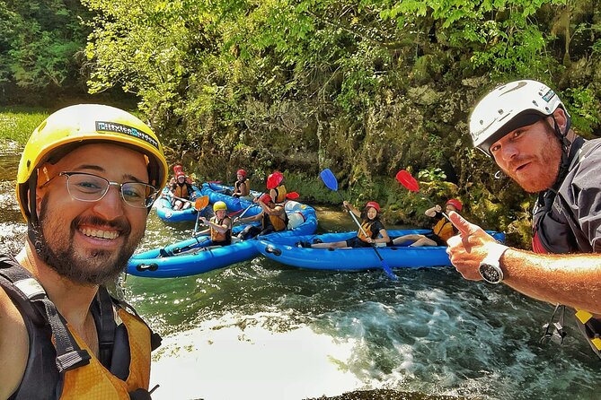 Kayaking Mreznica Waterfalls close to Plitvice Lakes - Guides and group handling