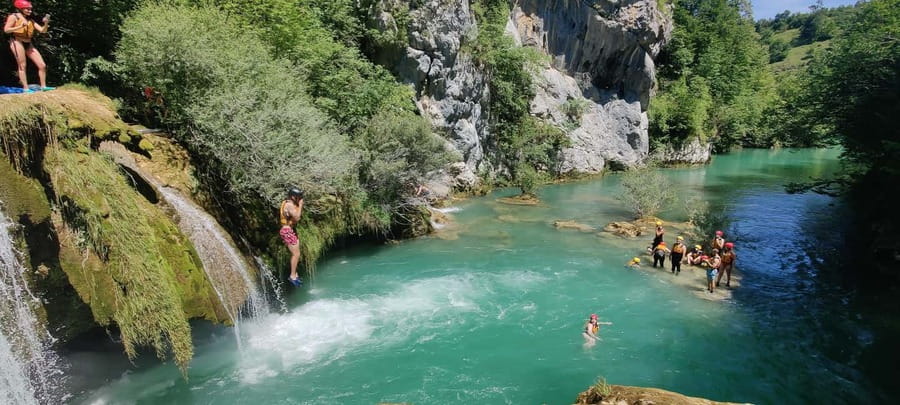 Kayaking Mreznica Waterfalls in Natural Monument - My verdict: book it for the river, not just the jumps