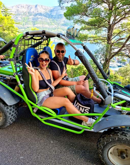Korcula: Buggy Safari with Local Food and Wine Tasting - Starting in Žrnovska Banja and learning the buggies