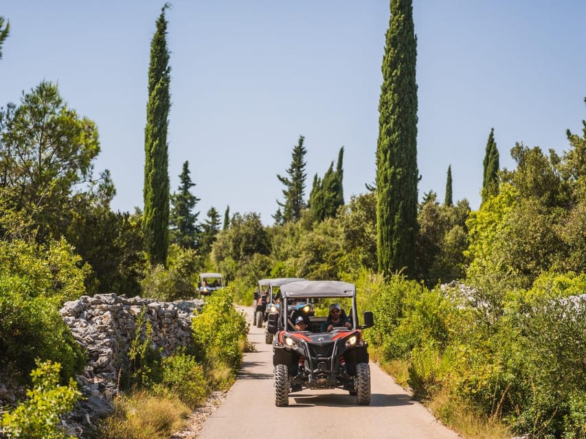 Korcula Buggy Safari With Wine Tasting - Lumbarda and the sandy swim at Vela Przina