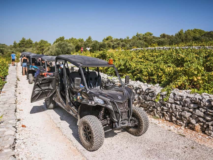 Korcula Buggy Safari With Wine Tasting - From Korcula pickup to the open island roads