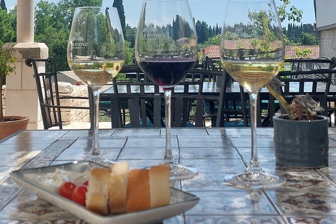 Korcula Island Private Sightseeing Tour Including Wine Tasting - Wine tasting brings the island to the table