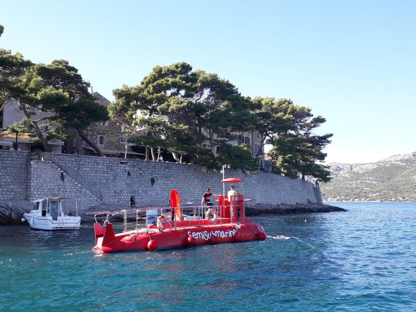 Korcula: Semi-Submarine Tour - The final 15 minutes back to port