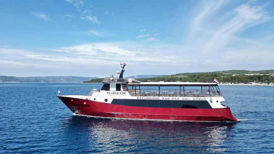 Krk:Rab & Pag Boat Trip with Swimming & City Tour with lunch - A full Adriatic day from Krk