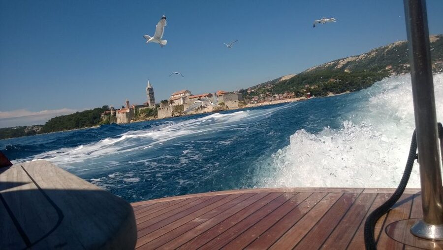 Krk:Rab & Pag Boat Trip with Swimming & City Tour with lunch - Free time on Pag, with fewer promises than Rab