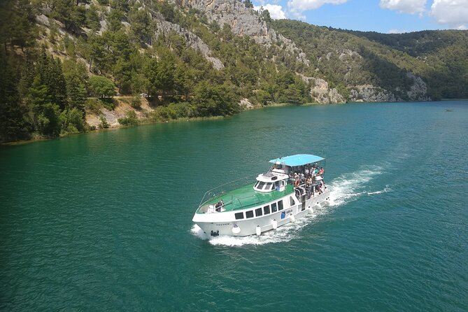Krka Waterfalls Day Tour with Boat Ride from Split and Trogir - The boat ride through Krka’s river canyon