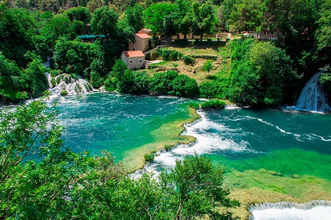 Krka Waterfalls Tour from Split with Boat Ride & Swimming - Uneven paths require steady footing