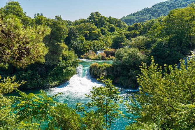 Krka Waterfalls with 30min river cruise from Split or Kaštela - The bus ride and meeting point at the Golden Gate