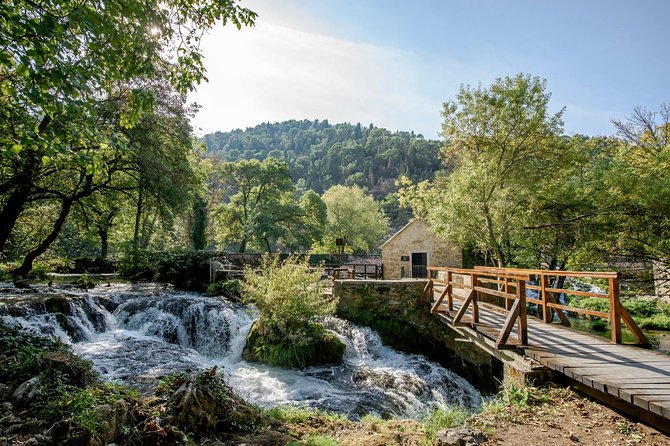 Krka Waterfalls with 30min river cruise from Split or Kaštela - Five hours among Krka’s waterfalls and forest paths