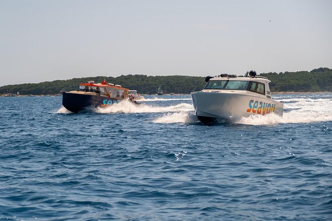 Luxury Blue Cave, Hvar and Vis Boat Tour from Split and Brac - Budikovac is the best chance to get in the water