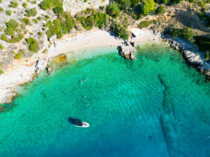 Makarska: Golden Horn Beach & Secluded Bays Speedboat Tour - From Makarska Marina to Brač in 50 minutes