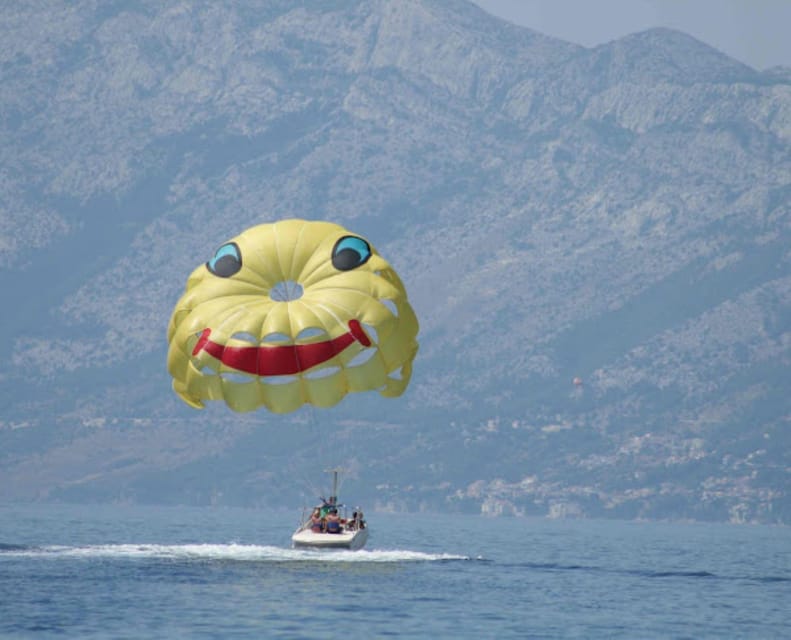 Makarska: Parasailing Experience - MPL Nautika - Choosing five minutes or 15 minutes in the air