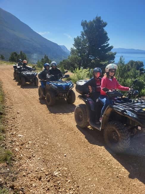 Makarska Safari ATV Quad Tour - The first ride along the Makarska Riviera