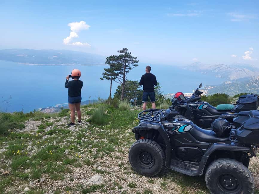 Makarska Safari ATV Quad Tour - Smokovina hunting lodge and the first long break