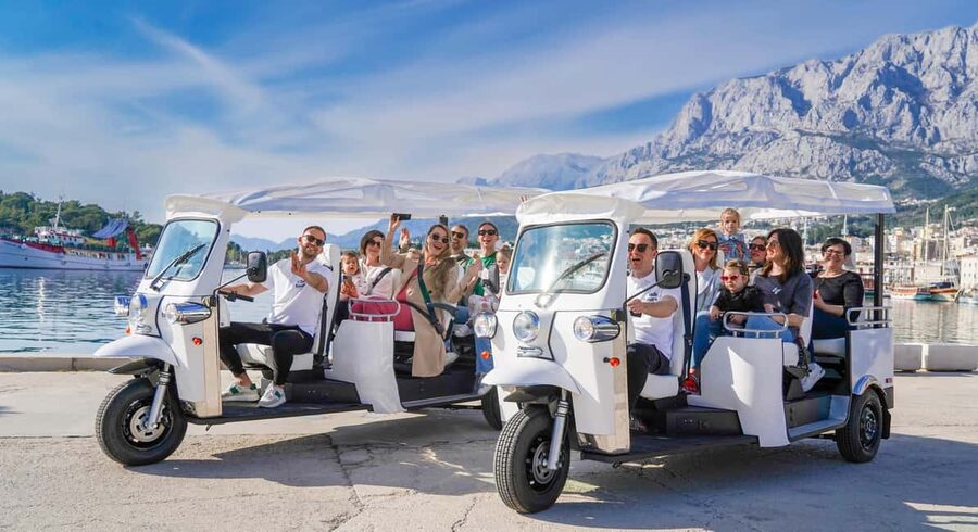 Makarska: Skywalk Tuk-Tuk Tour with Skip-the-Line Ticket - Thirty minutes above the Adriatic at Biokovo Skywalk