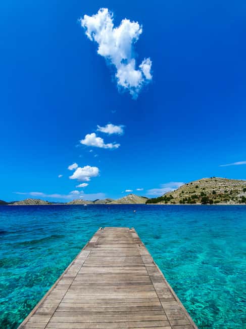 Mikado Kornati Excursion - Lojena Beach gives you the first real swim
