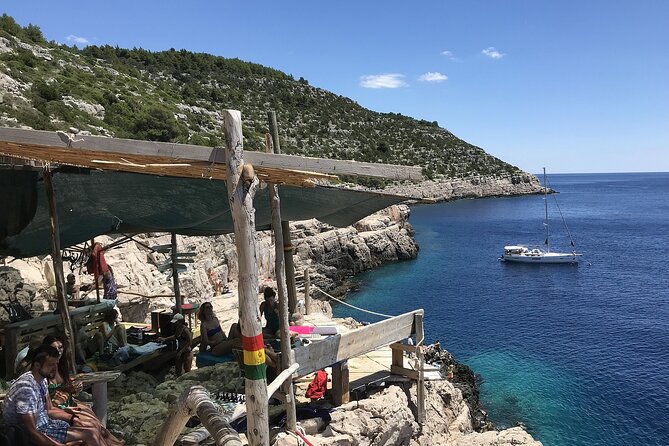 Mljet Island National park Yacht Excursion from Korcula Island - The final swim and cruise back to Korcula