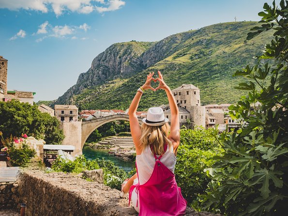 Mostar & Kravice waterfalls full-day guided tour from Split - Počitelj gives you a quiet start