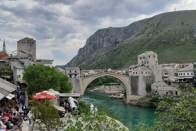 Mostar, Pocitelj and Kravice Waterfalls Private Tour from Dubrovnik - Mostar Old Bridge and the three-hour free period