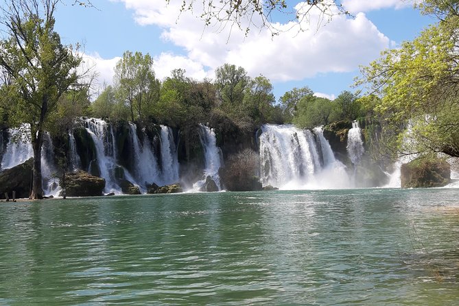 Mostar, Pocitelj and Kravice Waterfalls Private Tour from Dubrovnik - Kravice Falls: an hour beside the water