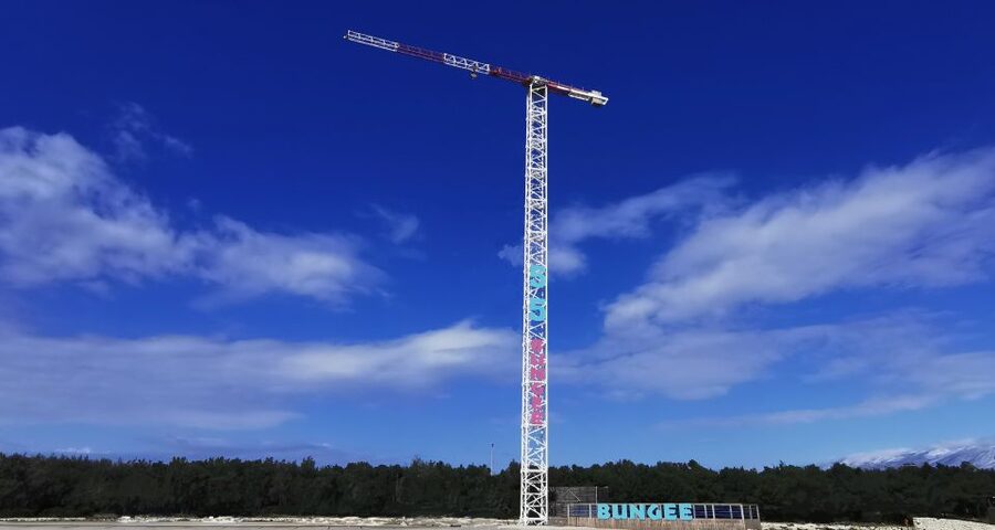 Novalja: Zrce Beach Bungee Jumping Experience - A 55-Meter View of Zrce Beach