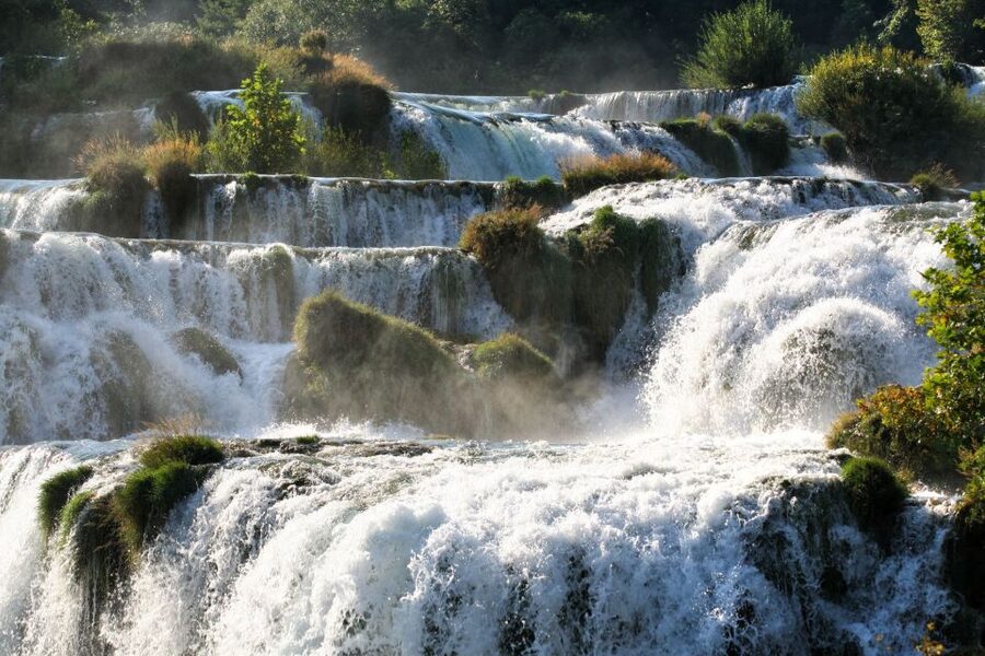 NP Krka tour with Boat Ride and Swimming in Skradin town - Swimming at City Beach Skradin