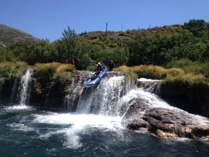 Obrovac: Rafting or Kayaking on the Zrmanja River - The Zrmanja Canyon gives this trip its character