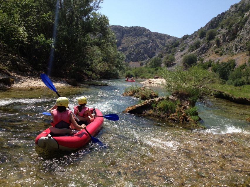 Obrovac: Rafting or Kayaking on the Zrmanja River - The included cost is reasonable for a half-day outing